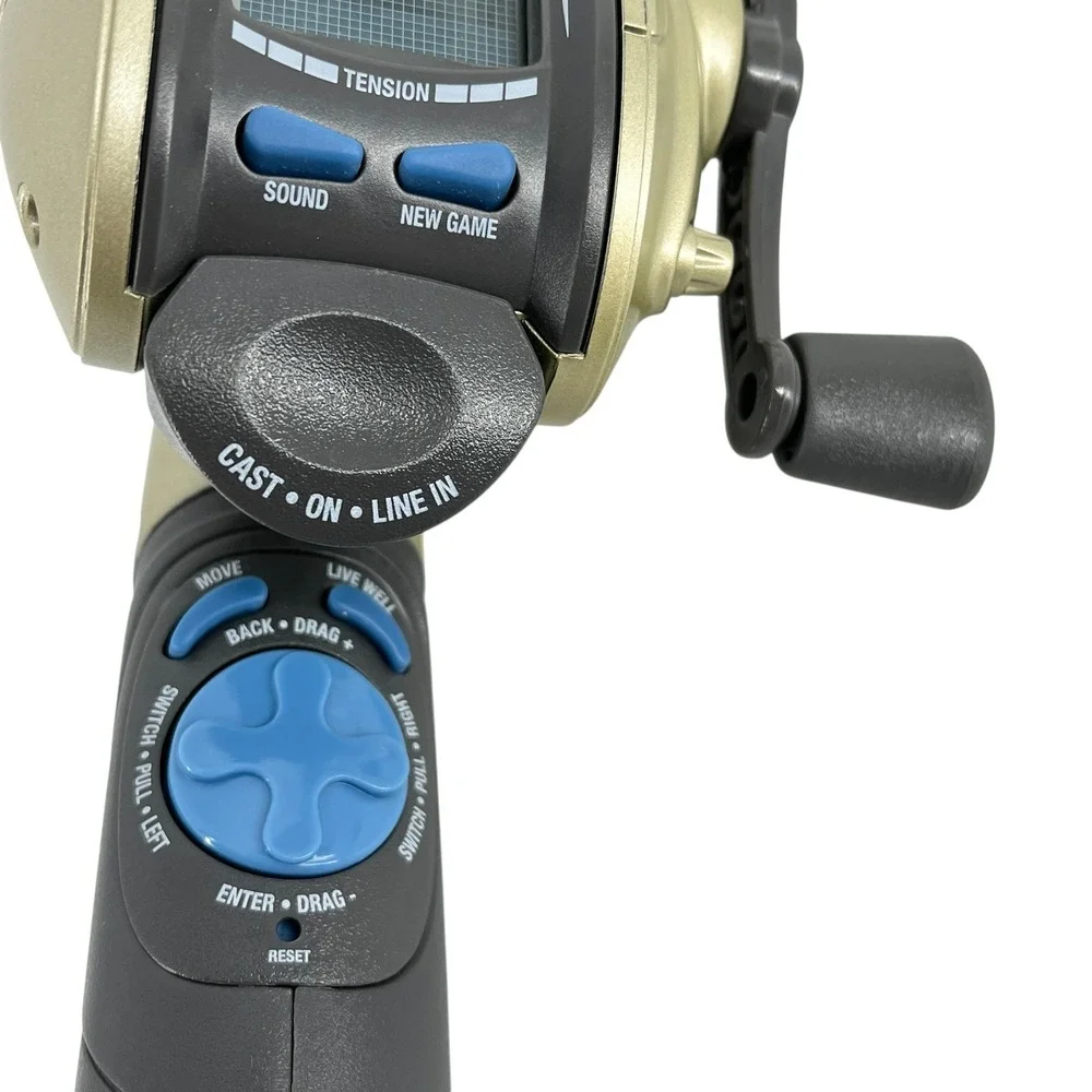 Radica Bass Fishin Handheld Electronic Game 2003 Vintage Fishing Simulator